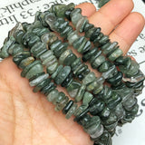 Natural Labradorite Tourmaline Agate Quartz Crystal Stone Bead for DIY Bracelet