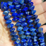 Irregular Lapis Lazuli Stone Spacer Beads for Jewelry Making