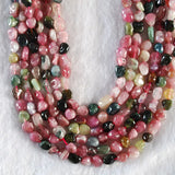 Irregular Mixed Tourmaline Beads for Jewelry Making
