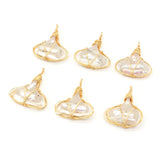 Hand-wound Freshwater Pearl Pendant for Jewelry Making