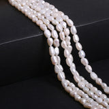 Real Freshwater Baroque Pearl Beads for Jewelry Making