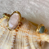 Irregular Pearl Tianhe Stone Bracelet Elegant Women's Jewelry