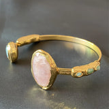 Irregular Pearl Tianhe Stone Bracelet Elegant Women's Jewelry