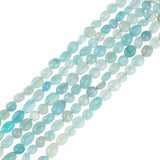 Rose Quartz Amazonite Sodalite Carnelian Gravel Stone Beads Strand