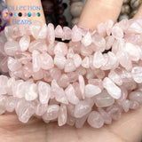 Rose Quartz Stone Round Beads for Jewelry Making DIY 15''
