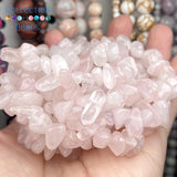 Rose Quartz Stone Round Beads for Jewelry Making DIY 15''