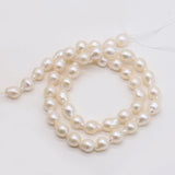 Natural Round Drop-shaped Pearl Loose Shell Pearl Beads DIY Jewelry Gift