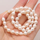 Natural Round Drop-shaped Pearl Loose Shell Pearl Beads DIY Jewelry Gift