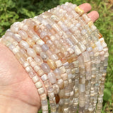 Natural Irregular Sakura Agates Stone Beads for Jewelry Making