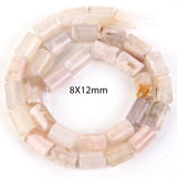 Natural Irregular Sakura Agates Stone Beads for Jewelry Making