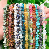 Natural Stone Beads Red Garnet Agates Amethysts Quartz for Jewelry Making DIY