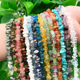 Natural Stone Beads Red Garnet Agates Amethysts Quartz for Jewelry Making DIY