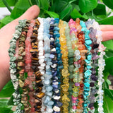 Natural Stone Beads Red Garnet Agates Amethysts Quartz for Jewelry Making DIY