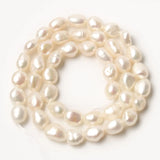 Natural Freshwater Pearl Loose Spacers Beads Charms Jewelry Making