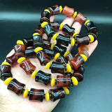 Natural Jade Bamboo Bracelet Bangle Men Women Healing Gemstone