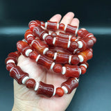 Natural Jade Bamboo Bracelet Bangle Men Women Healing Gemstone