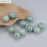 Natural Jade Beads DIY Bracelet Findings