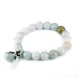 Natural Jade Bracelet Single Laps Charm Lucky Jewelry