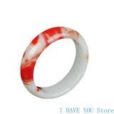 Natural Hetian Jade Chicken Blood Gobi Jade Bracelet Female Joker Bracelet
