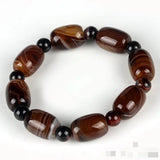 Natural Jade Bracelets Healing Gemstone Fine Jewelry Agate Jades Elastic Bangle