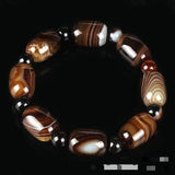 Natural Jade Bracelets Healing Gemstone Fine Jewelry Agate Jades Elastic Bangle