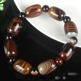 Natural Jade Bracelets Healing Gemstone Fine Jewelry Agate Jades Elastic Bangle