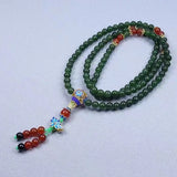 Burma Hotan Jade 6mm Bracelet Adjustable Bangle Jewelry