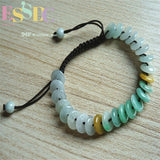 Natural Jade Emerald Jadeite Round Beads Long 8mm Necklace
