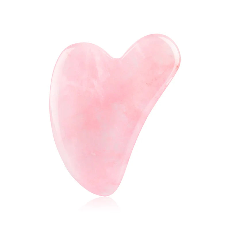 Natural Jade Gua Sha Scraper Massage Stone for Face Neck Skin Care