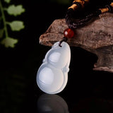 Jade Guanyin Pendant Buddha Necklace Pendant