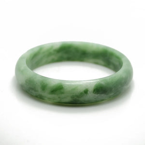 Natural Jade Guizhou Cui Bracelet Dark Green Jade Fluttering Jade Bracelet