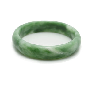 Natural Jade Guizhou Cui Bracelet Dark Green Jade Fluttering Jade Bracelet