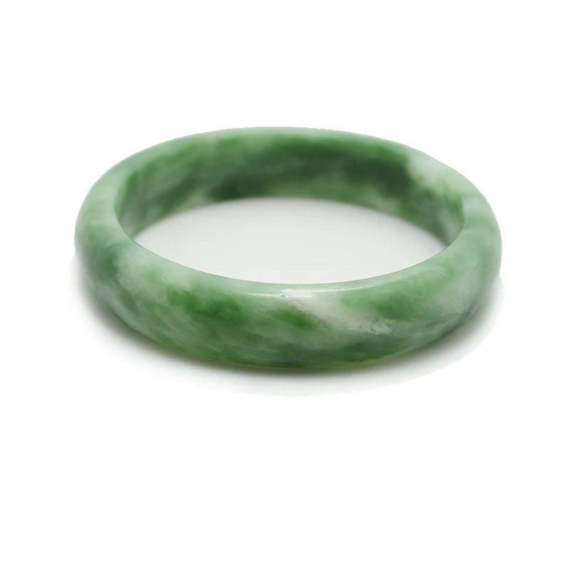 Natural Jade Guizhou Cui Bracelet Dark Green Jade Fluttering Jade Bracelet
