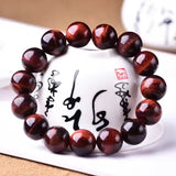 Natural Jade Jewelry Round Beads Bracelet Strand Elastic Bracelets for Women Men
