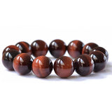 Natural Jade Jewelry Round Beads Bracelet Strand Elastic Bracelets for Women Men