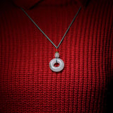 Green Jadeite Necklace Women's Jewelry Talisman Pendants Jade Jewelry