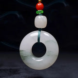 Green Jadeite Necklace Women's Jewelry Talisman Pendants Jade Jewelry