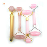 Jade Facial Massage Roller Anti Wrinkle Face Slimming Foot Relaxation