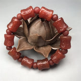 Jade Red Agate Bracelet Healing Gemstone Jewelry