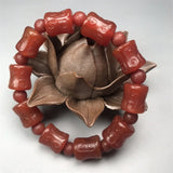 Jade Red Agate Bracelet Healing Gemstone Jewelry