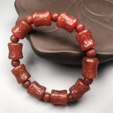Jade Red Agate Bracelet Healing Gemstone Jewelry