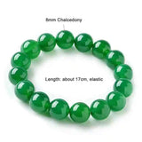 Jade Red Agate Tiger's Eye Couple Bracelet YBR1021