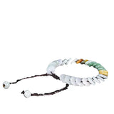 Natural Jade Safety Buckle Bracelet Chinese Jewelry Emerald Carved Charm