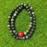 Natural Jade Tibetan Jade Medicine King Stone Necklace Men's and Women's