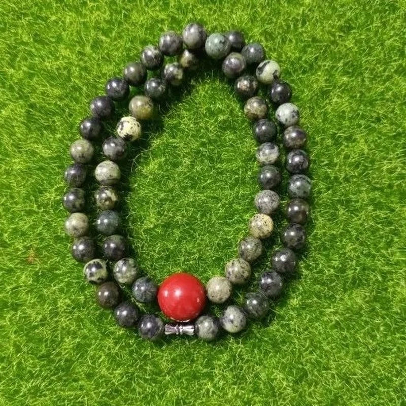 Natural Jade Tibetan Jade Medicine King Stone Necklace