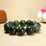 Natural Jade Tibetan Jade Medicine Wang Shi Bracelet Health Care Joker Bracelet