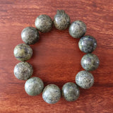 Natural Jade Tibetan Jade Medicine Wang Shi Meteorite Jade Bracelet