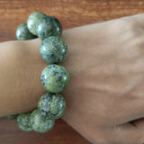 Natural Jade Tibetan Jade Medicine Wang Shi Meteorite Jade Bracelet