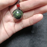 Natural Tibetan Jade Medicine Wang Shi Pendant