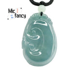 Natural Jadeite Water Ruyi Pendant Men Women Jewelry Holiday Gift